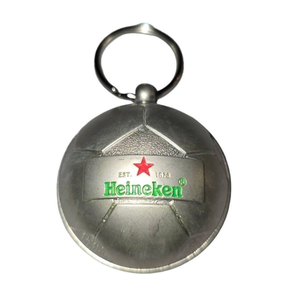 VGUC Heineken Soccer Ball Futball Bottle Opener Keychain